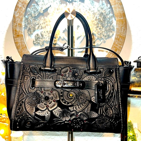 Coach #11854 Swagger 27 With Tea Rose Tooling - Picture 3 of 16